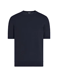 Cotton Crewneck T-Shirt