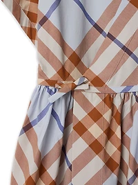 Little Girl's & Check Dress