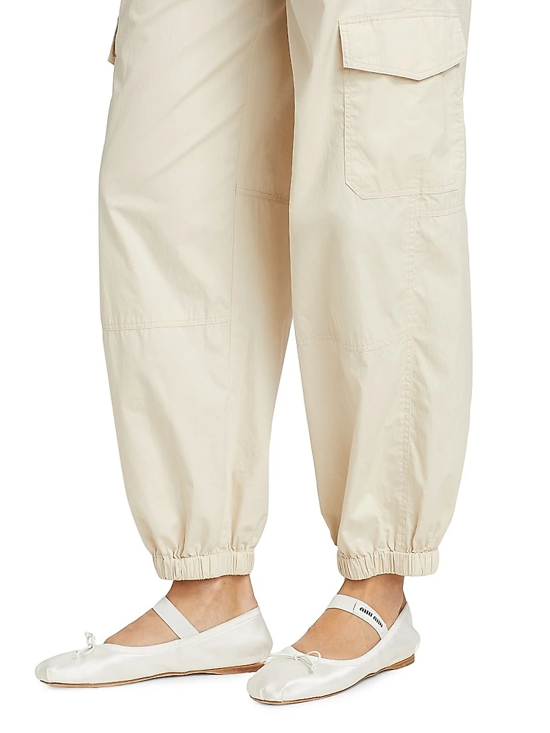 Cotton Relaxed-Fit Cargo Pants