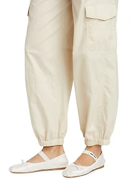 Cotton Relaxed-Fit Cargo Pants