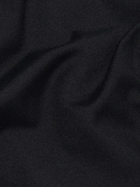 Wide-Strap Flare Slit Midi-Dress
