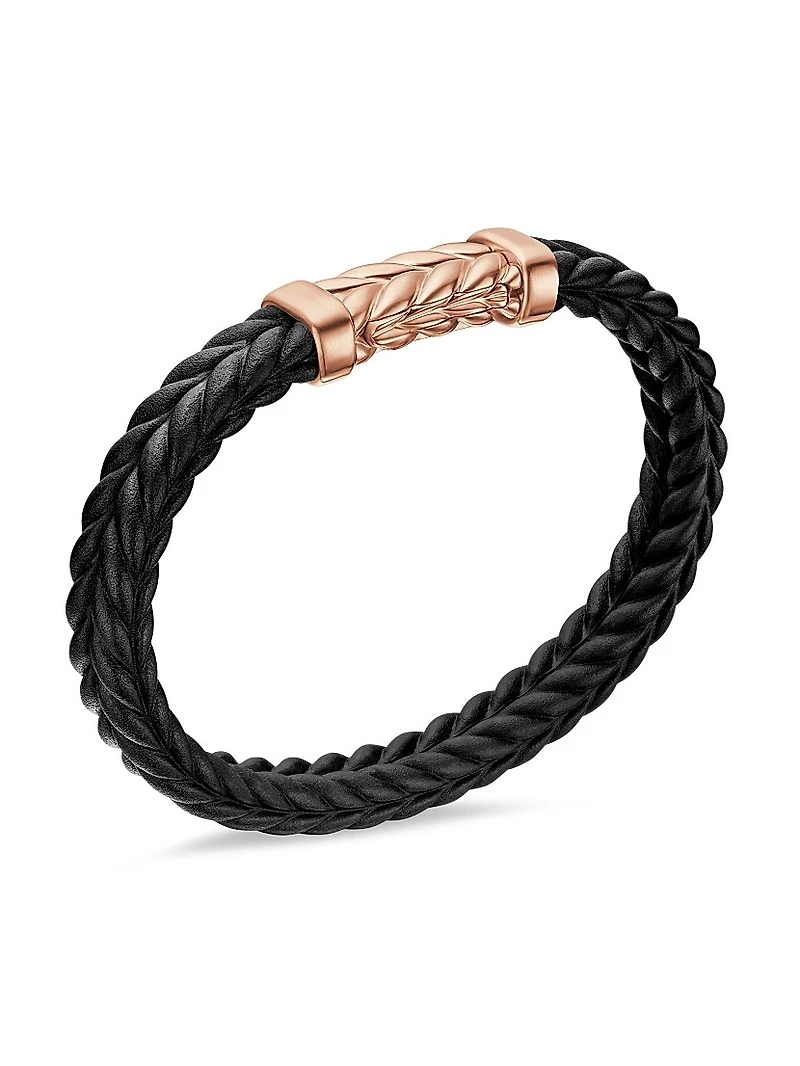 Chevron Bracelet Black Rubber