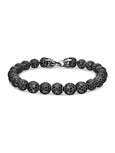 Spiritual Beads Bracelet in Sterling Silver