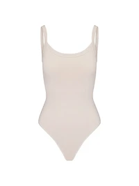 Cotton Jersey Scoop Neck Bodysuit