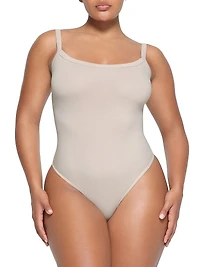 Cotton Jersey Scoop Neck Bodysuit