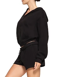 Cotton Fleece Classic Zip Up Hoodie