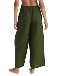 Select Linen Wide-Leg Pants