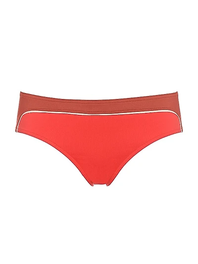 Match Colorblocked Bikini Bottoms