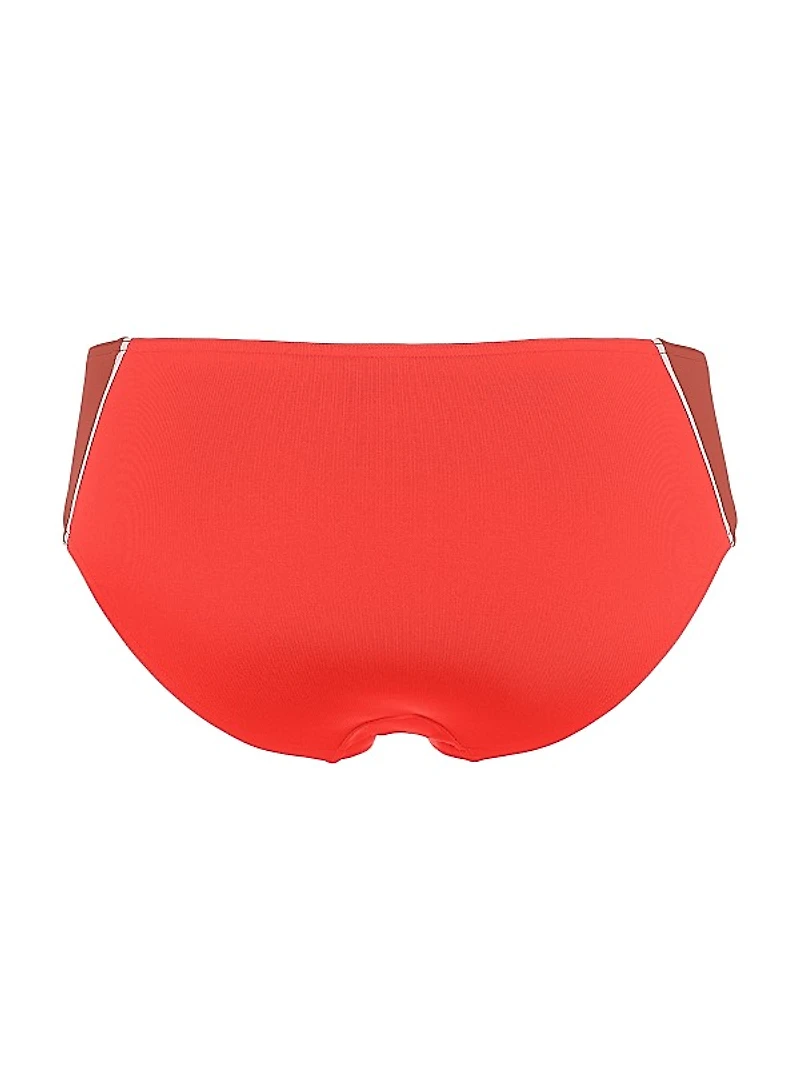 Match Colorblocked Bikini Bottoms