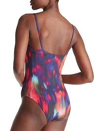 Comète Abstract One-Piece Swimsuit
