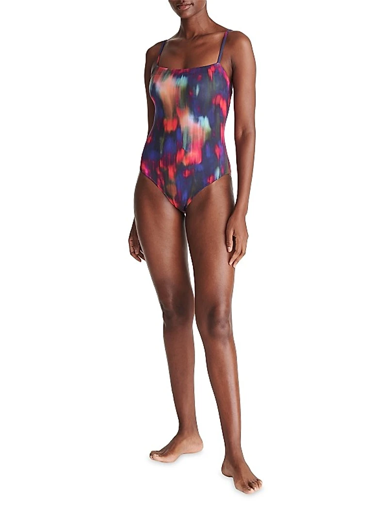 Comète Abstract One-Piece Swimsuit