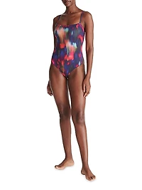 Comète Abstract One-Piece Swimsuit