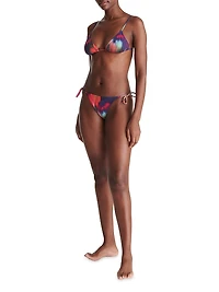 Étoile Abstract Side-Tie Bikini Bottom