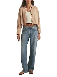 The Ex-Boyfriend Crop Shirt