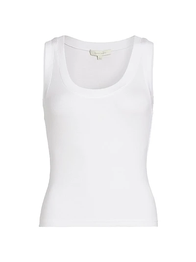 Scoopneck Rib-Knit Tank