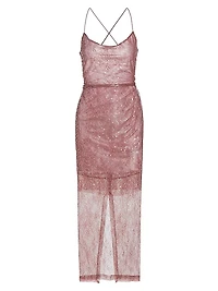 Cassiopeia Embellished Cocktail Dress