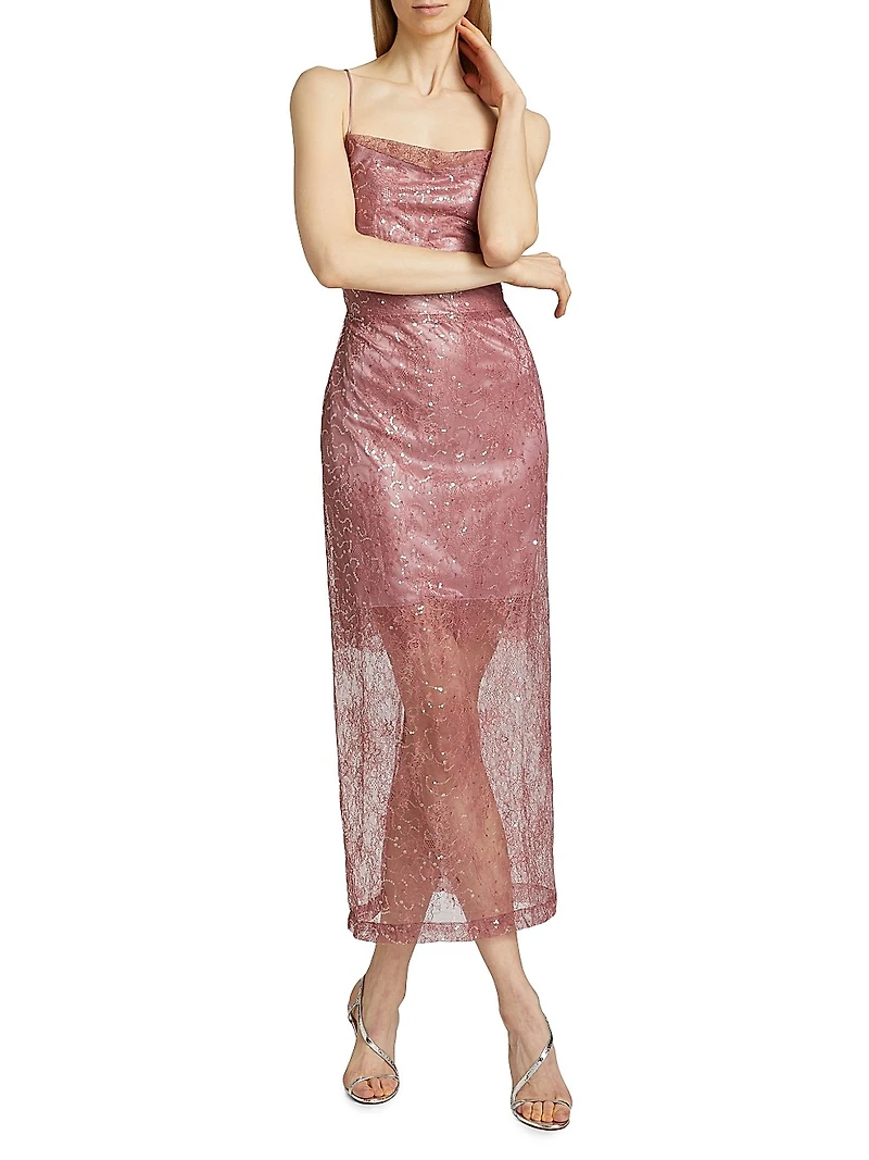 Cassiopeia Embellished Cocktail Dress