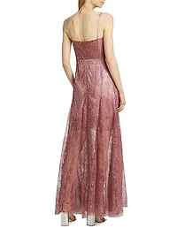 Astro Embellished Slip Gown