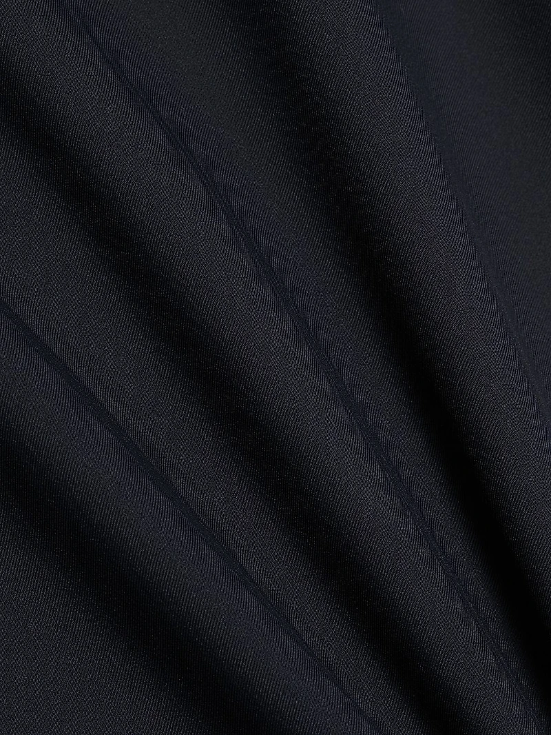 Off-The-Shoulder Scuba Maxi Dress