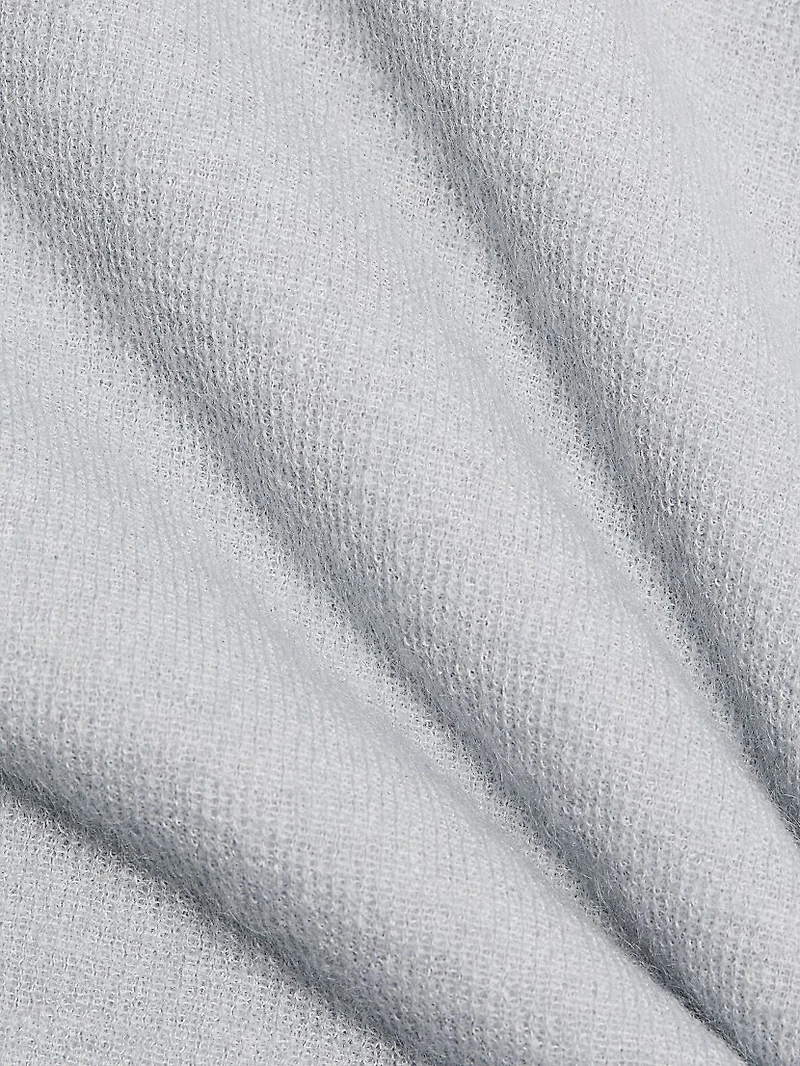 Mohair-Blend Turtleneck Dress