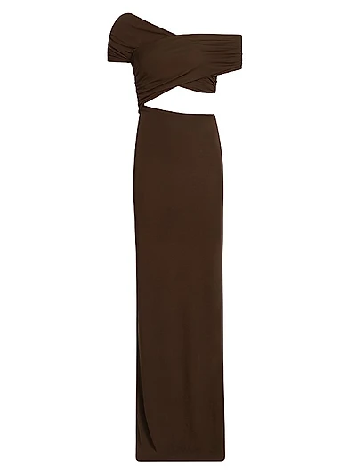 X Jersey Maxi Dress
