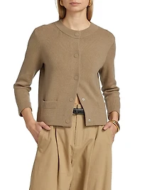 Shrunken Snap Cardigan