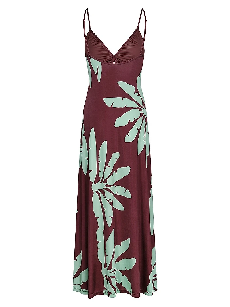 Anouk Arizona Moonrise Stretch Satin Ankle Dress