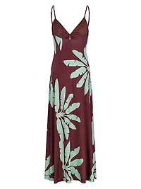 Anouk Arizona Moonrise Stretch Satin Ankle Dress