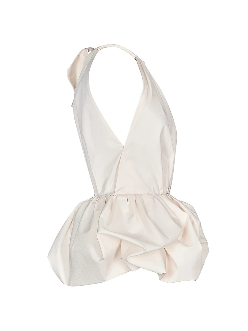 Anouk Vision Carrier Cotton Poplin Peplum Top