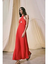 Anouk Light Heart Crinkled Ankle Dress