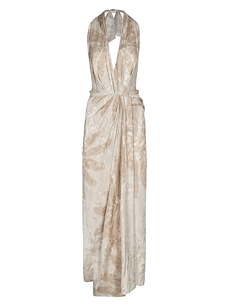 Summer Counts Wool & Silk Maxi Dress