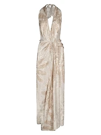 Summer Counts Wool & Silk Maxi Dress