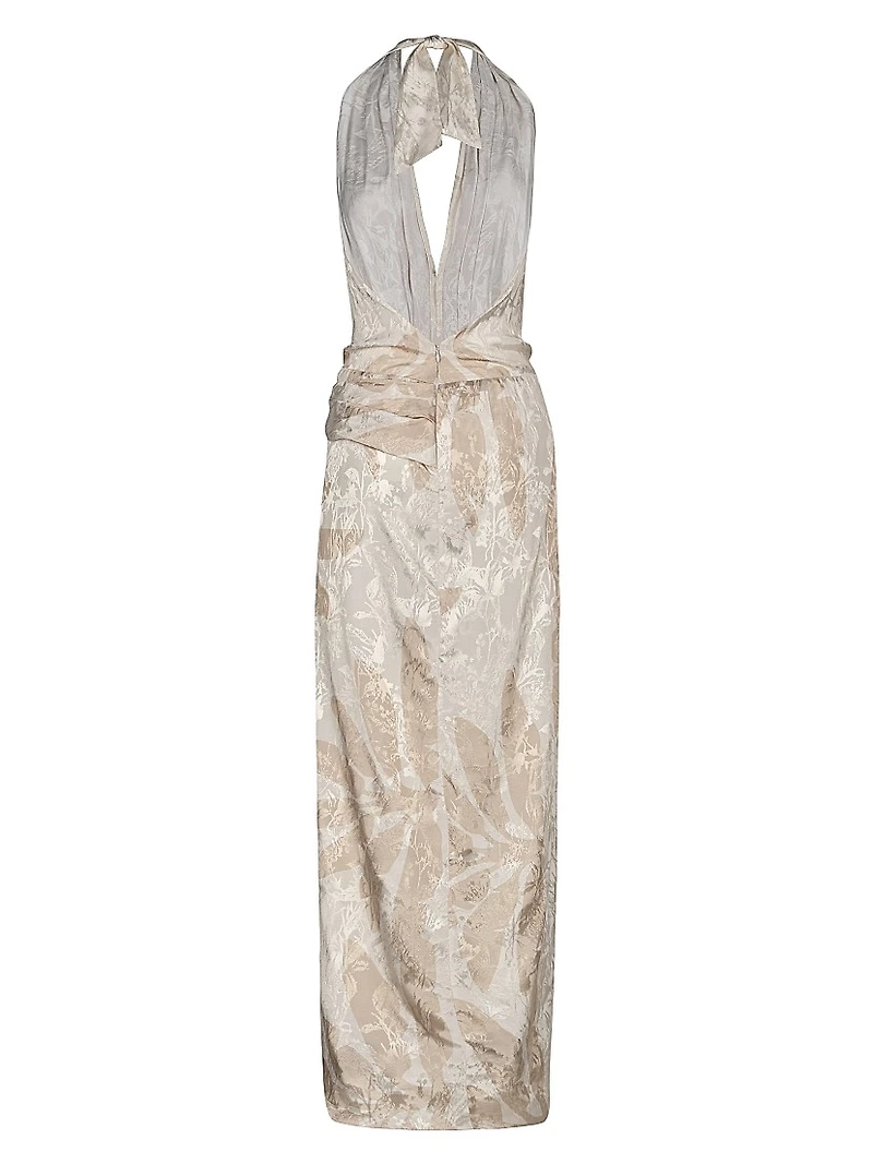 Summer Counts Wool & Silk Maxi Dress