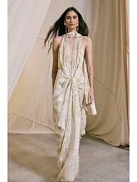 Summer Counts Wool & Silk Maxi Dress