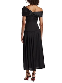 Veda Off-The-Shoulder Midi-Dress