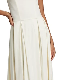 Ezra Off-The-Shoulder Midi-Dress