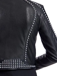Stud Leather Jacket