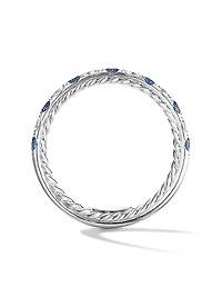 DY Eden Partway Band Ring Platinum