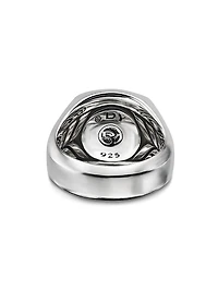 Petrvs Horse Signet Ring Sterling Silver