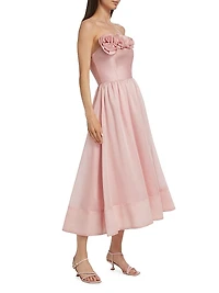 Seren Fit-And-Flare Midi-Dress