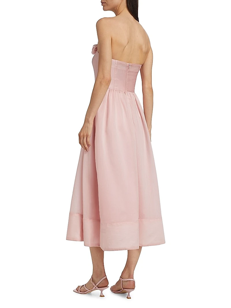 Seren Fit-And-Flare Midi-Dress