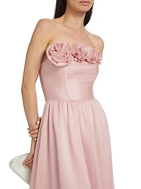 Seren Fit-And-Flare Midi-Dress