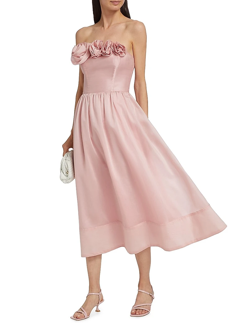 Seren Fit-And-Flare Midi-Dress