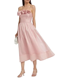 Seren Fit-And-Flare Midi-Dress