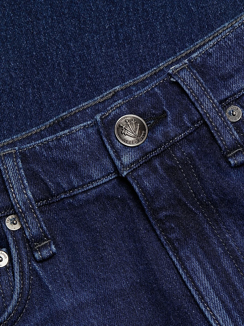 Shea High-Rise Straight-Leg Jeans