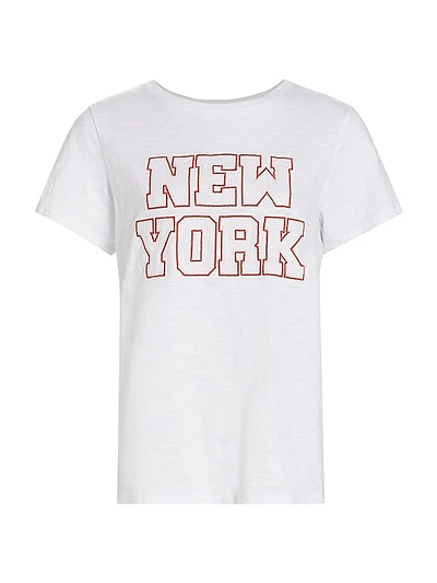 Paris New York Slub T-Shirt
