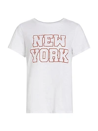 Paris New York Slub T-Shirt