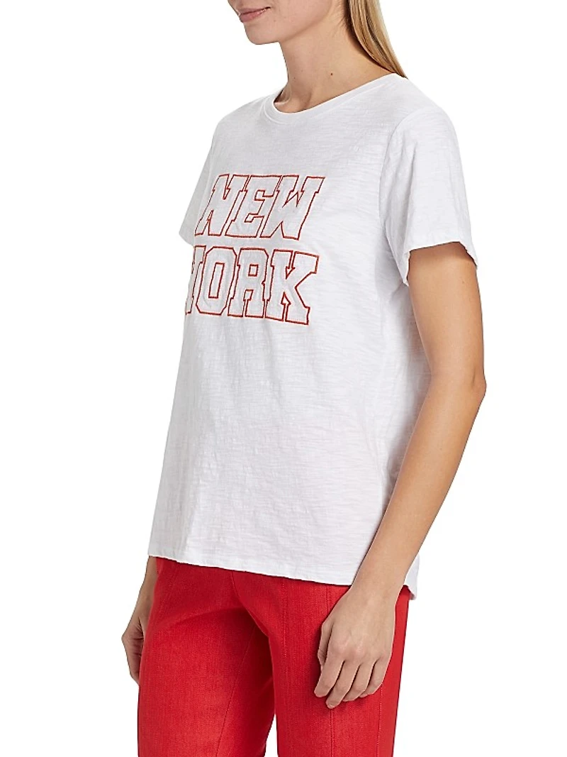 Paris New York Slub T-Shirt