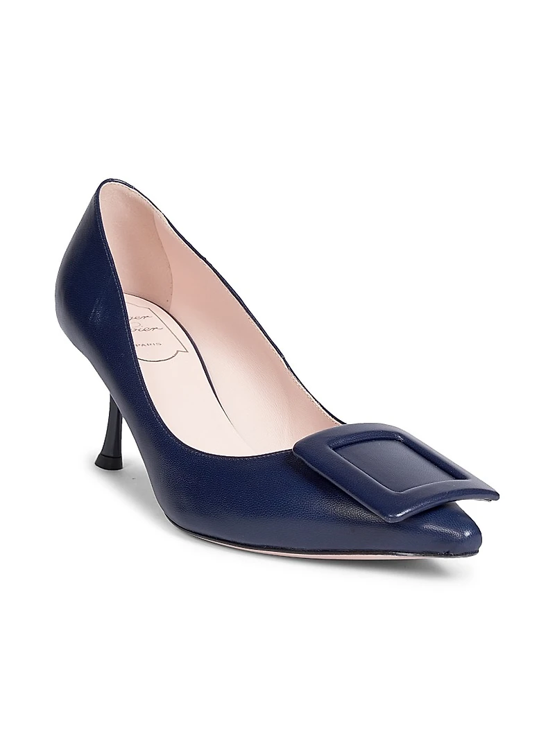 Viv The City 65MM Leather Pumps