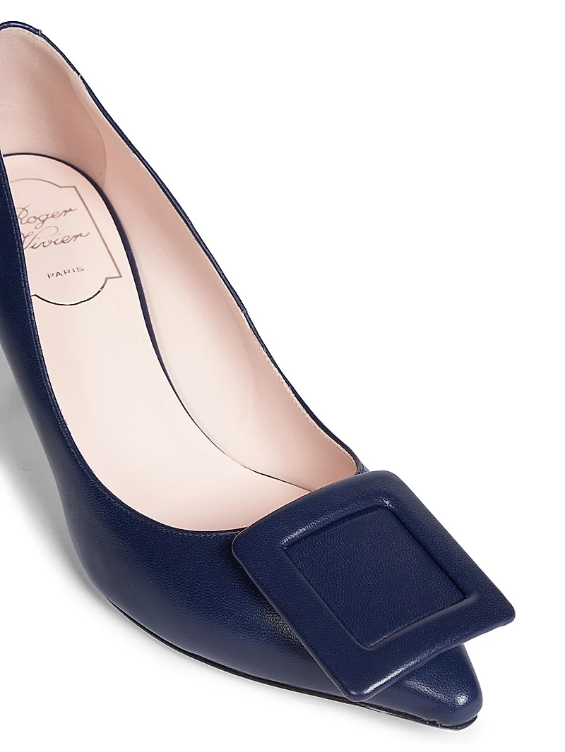 Viv The City 65MM Leather Pumps